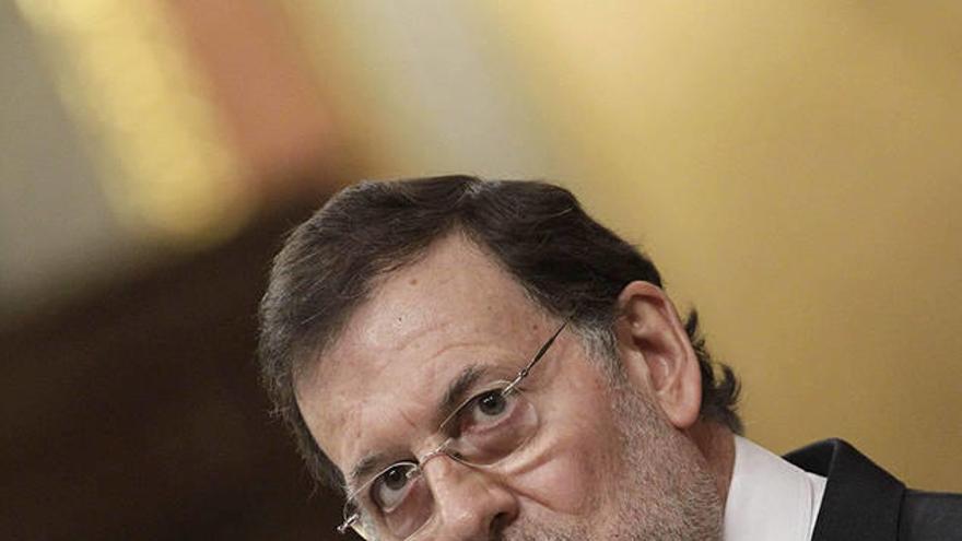 Mariano Rajoy en el Congreso de los Diputados.