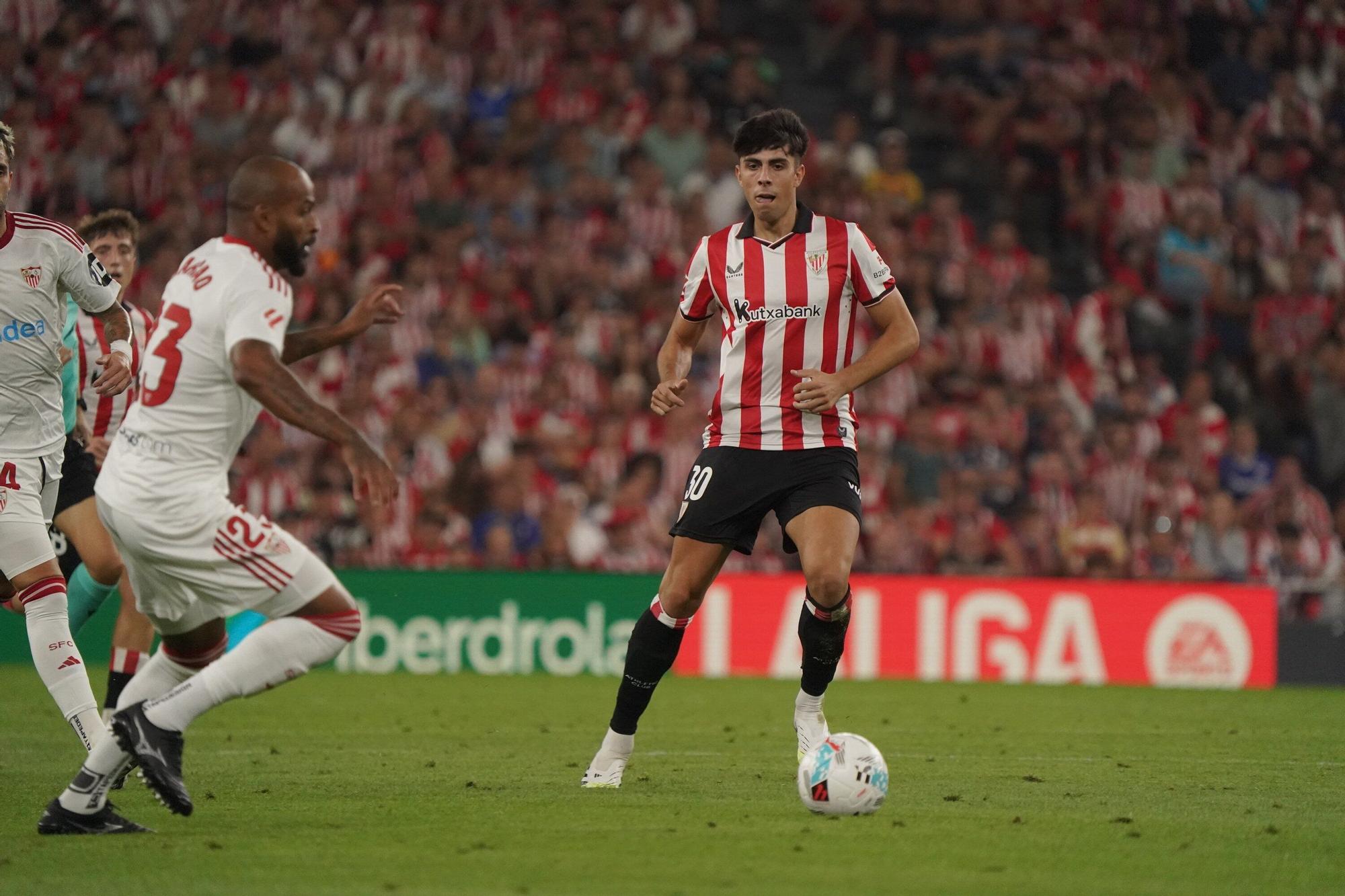 El Athletic-Sevilla, en imágenes