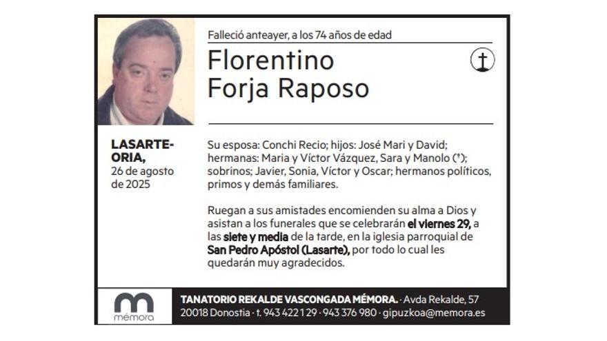 Florentino Forja Raposo