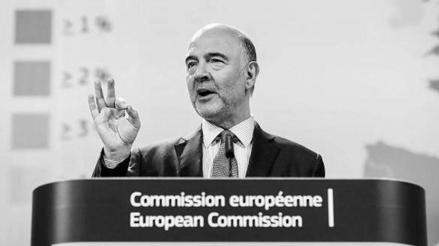 El comisario de Asuntos Económicos, Pierre Moscovici.