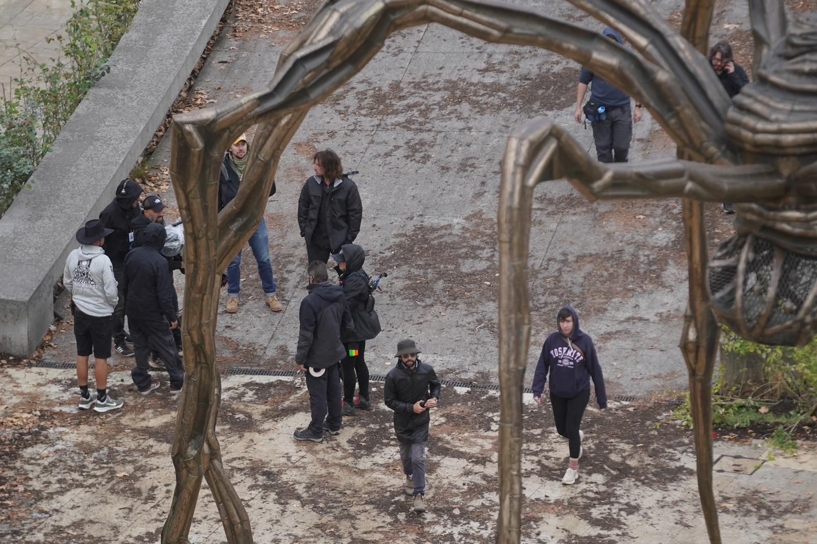 En imágenes: rodaje de 'The Walking Dead' en Bilbao