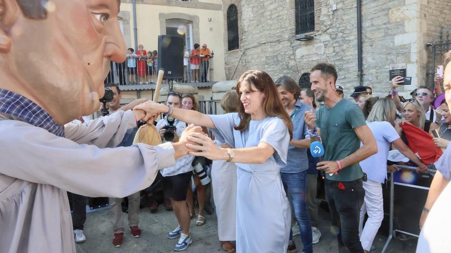 El arranque de la fiesta junto a la alcaldesa
