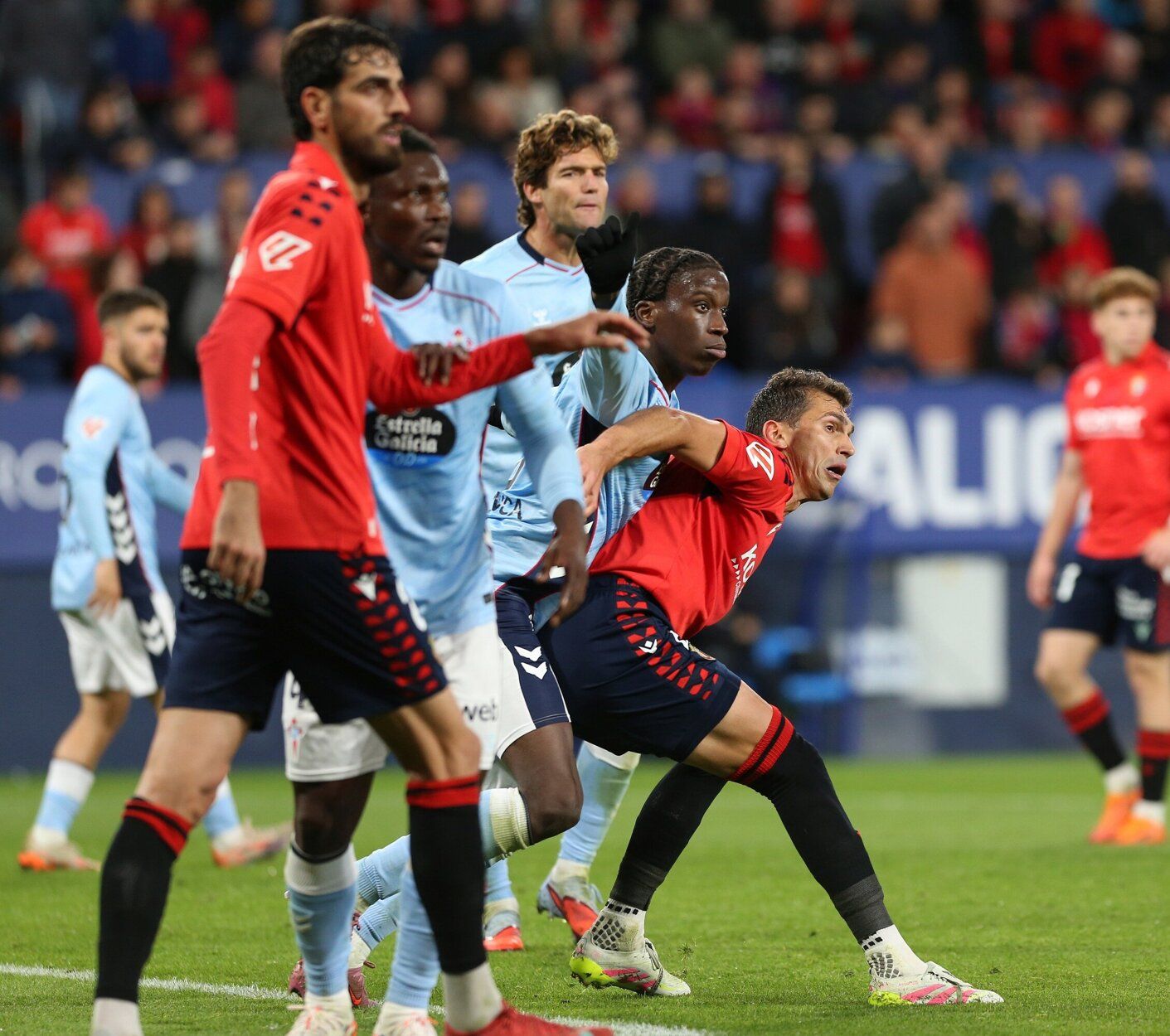Mejores imágenes del Osasuna-Celta