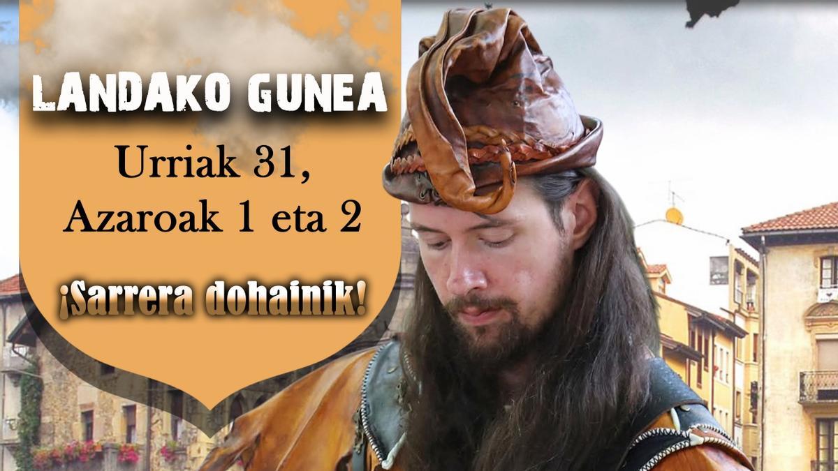 Durangoko Erdi Aroko Azokaren kartela.