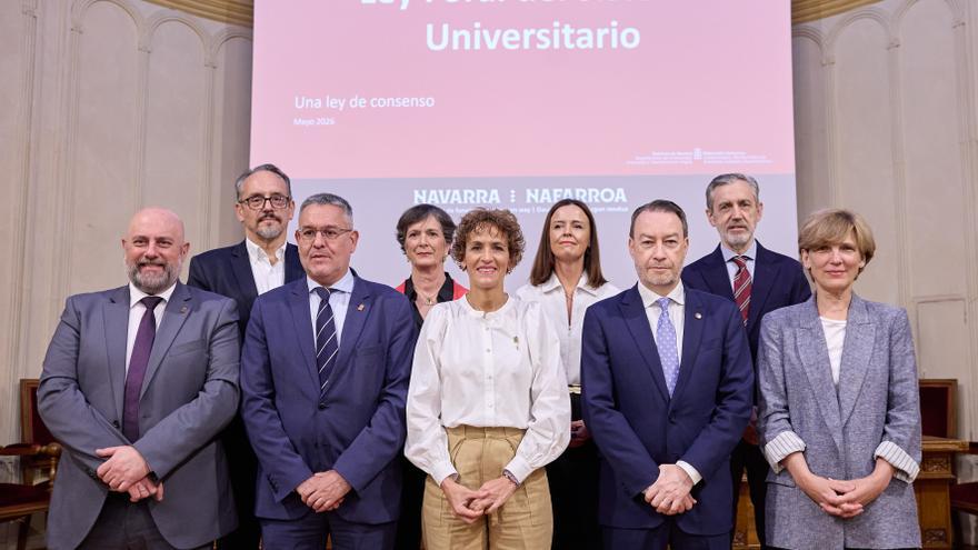 El Gobierno de Navarra reactiva su agenda legislativa con la nueva Ley Foral del Sistema Universitario