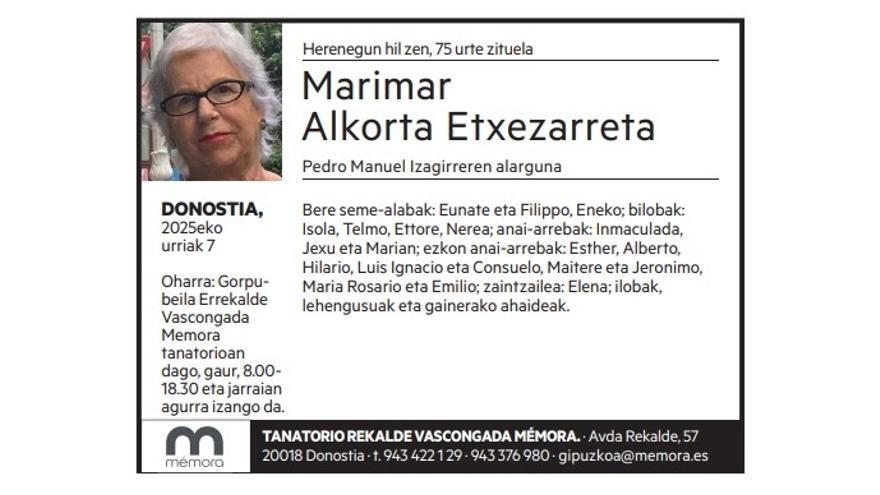 Marimar Alkorta Etxezarreta
