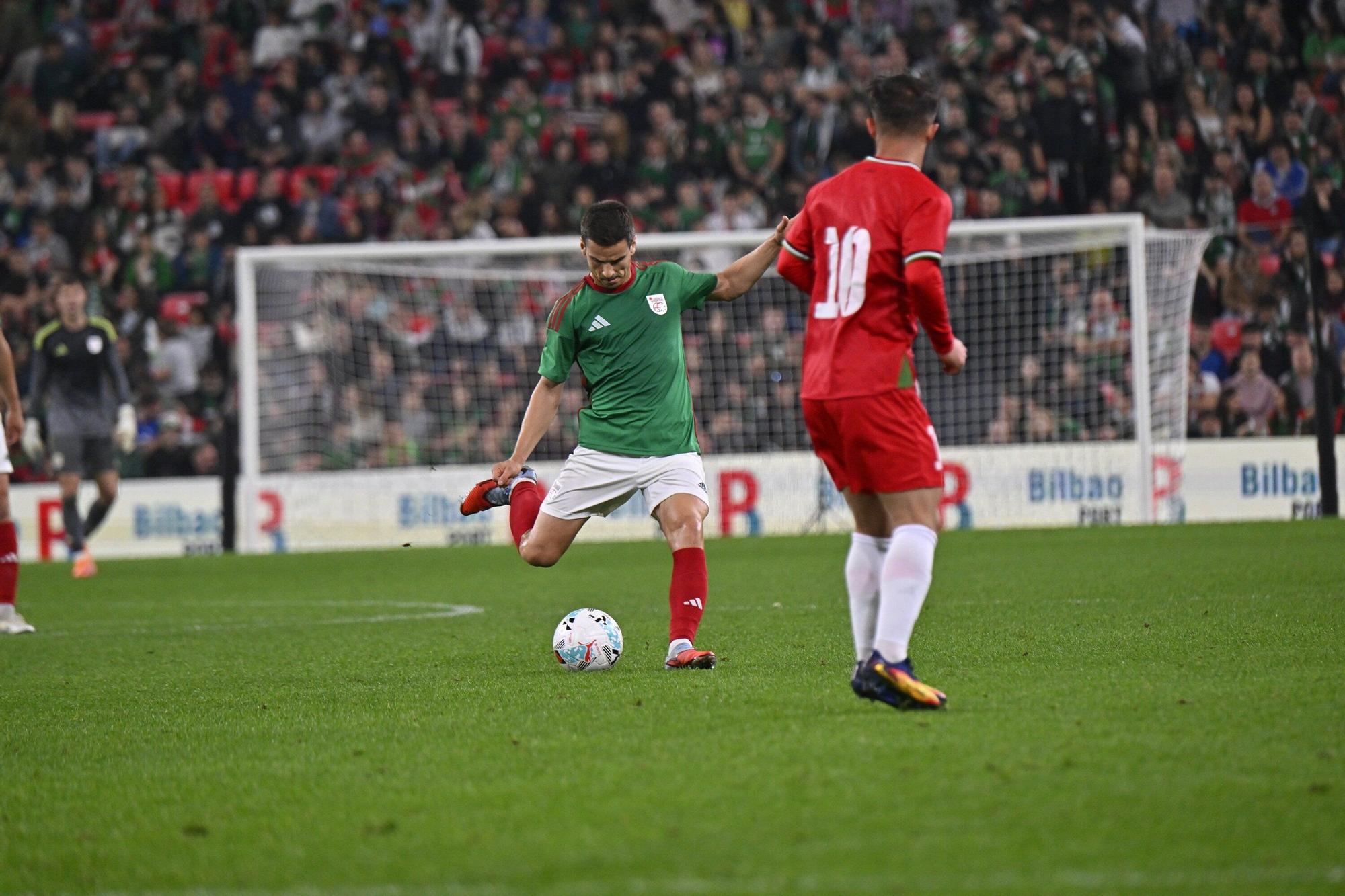 Las imágenes del Euskal Selekzioa - Palestina