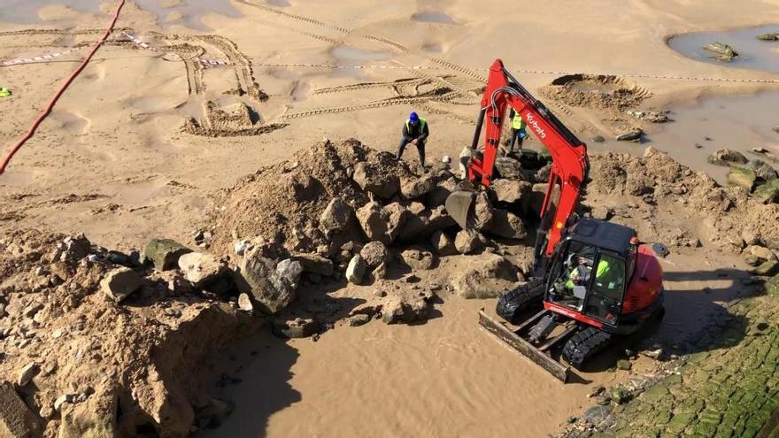 Albaola busca un pecio en La Concha