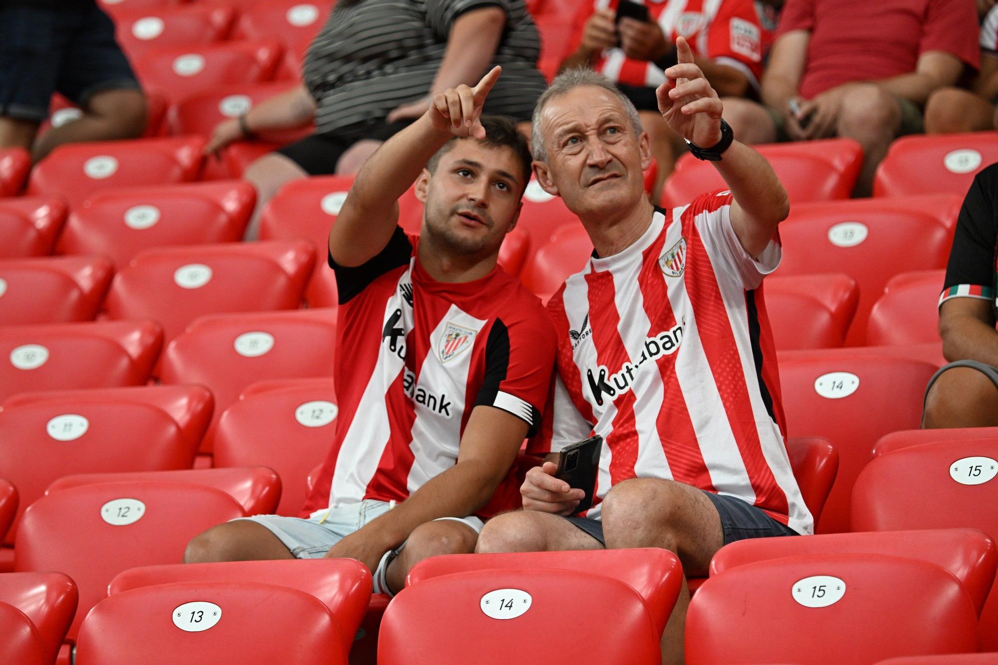 En imágenes: ¿Has estado en San Mamés viendo el Athletic-Sevilla? Búscate en nuestra galería