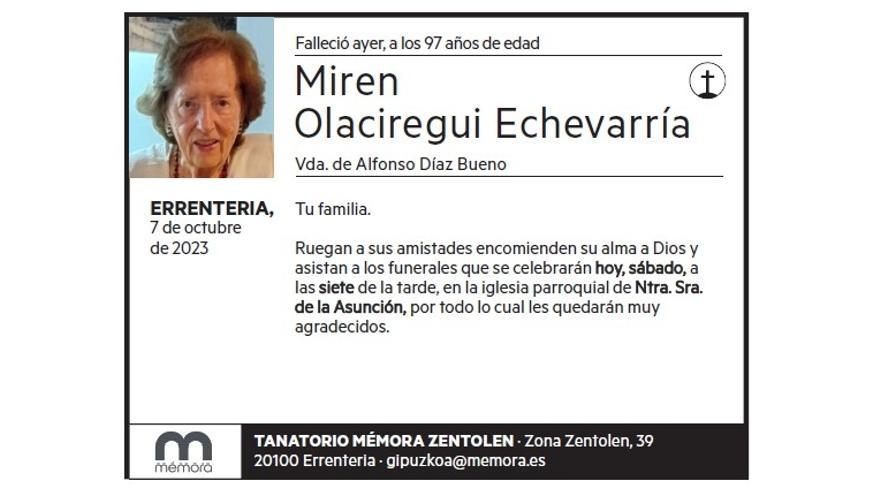 Miren Olaciregui Echevarría