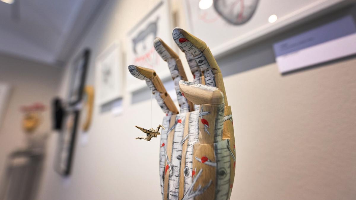 Exposición del colectivo ‘Variopintas’, en Bertiz.