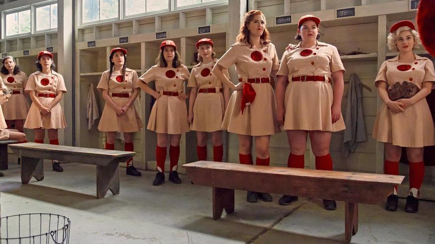 Mujeres frente al racismo  y el sexismo en la serie  ‘A league of their own’