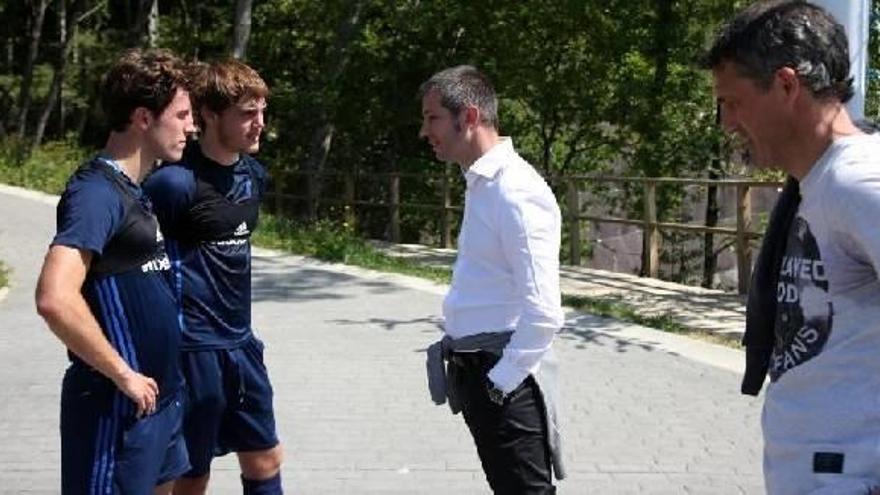 Celades visitó el entrenamiento realista.