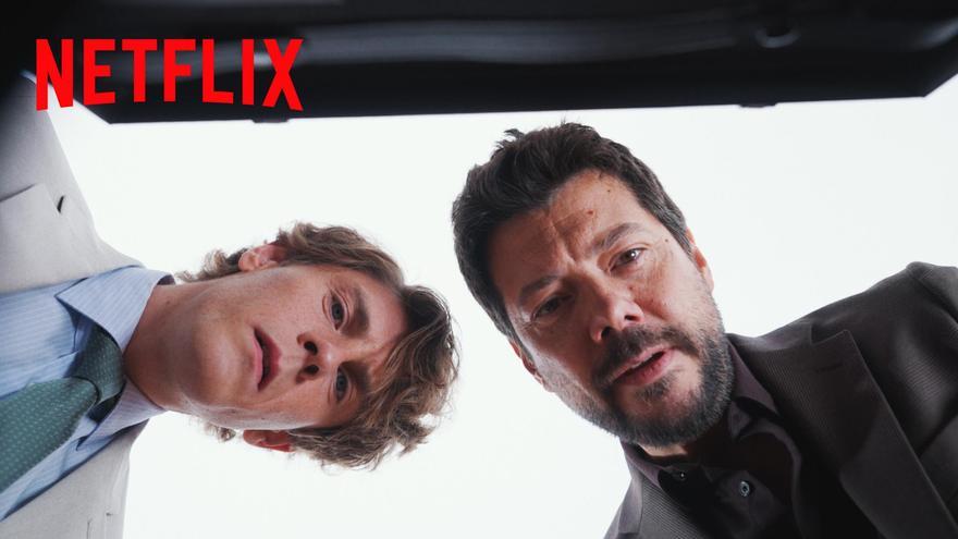 Álvaro Morte y Patrick Criado, protagonistas de ‘Nueve Reinas’