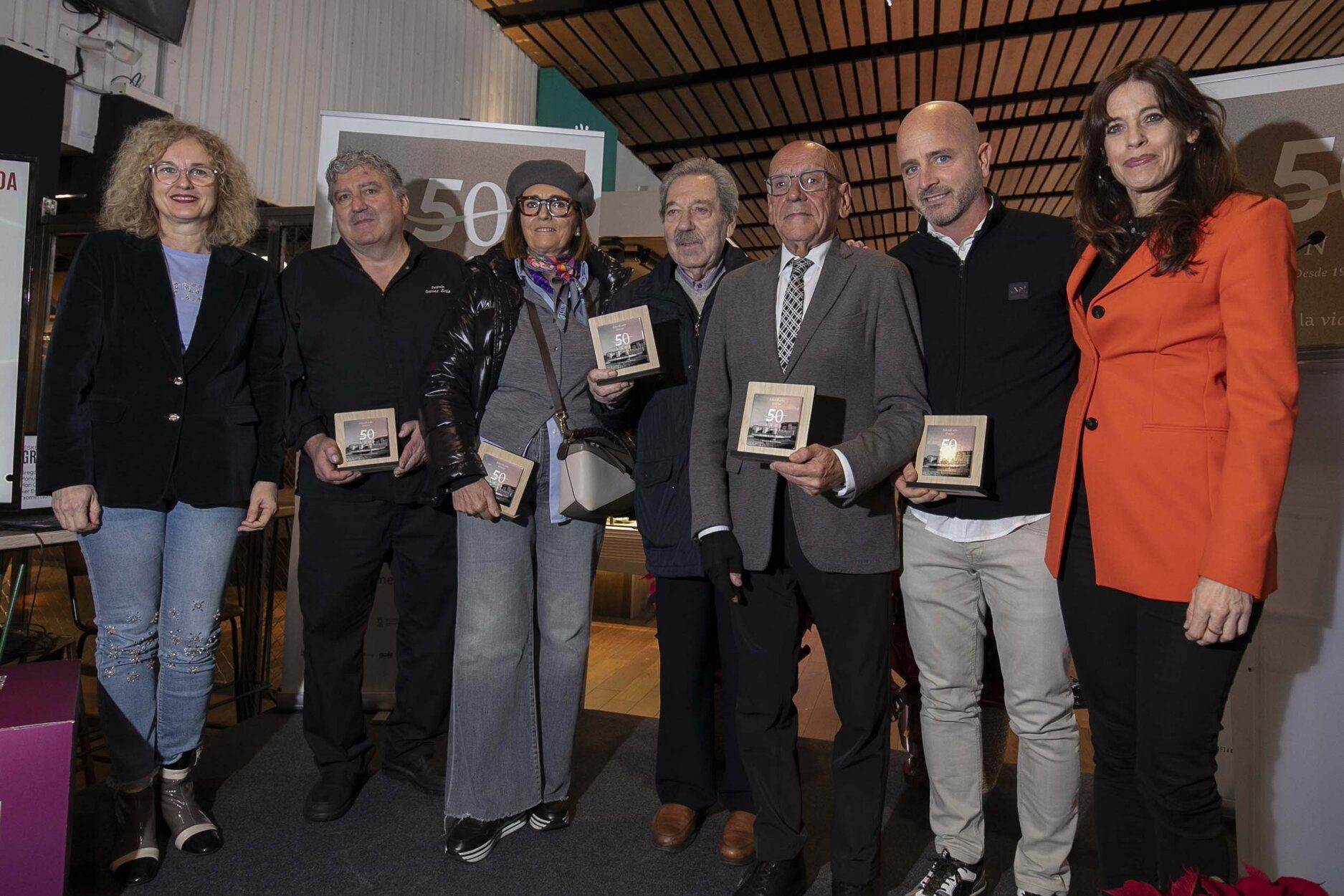 En imágenes: El Mercado de Abastos de Vitoria celebra su 50 aniversario