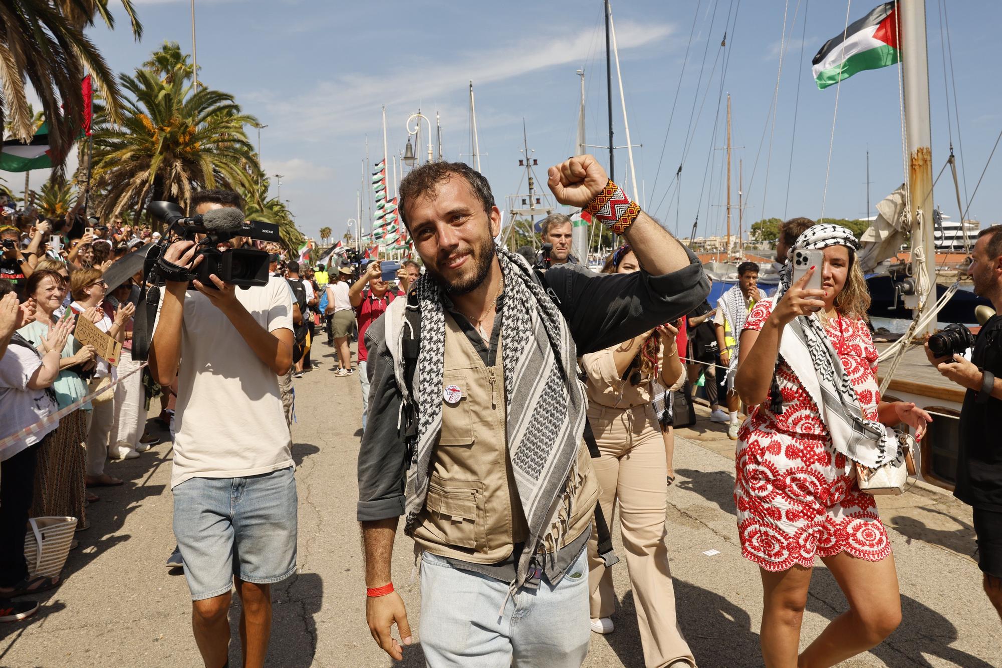 Fotos: La flotilla Global Sumud zarpa rumbo a Gaza