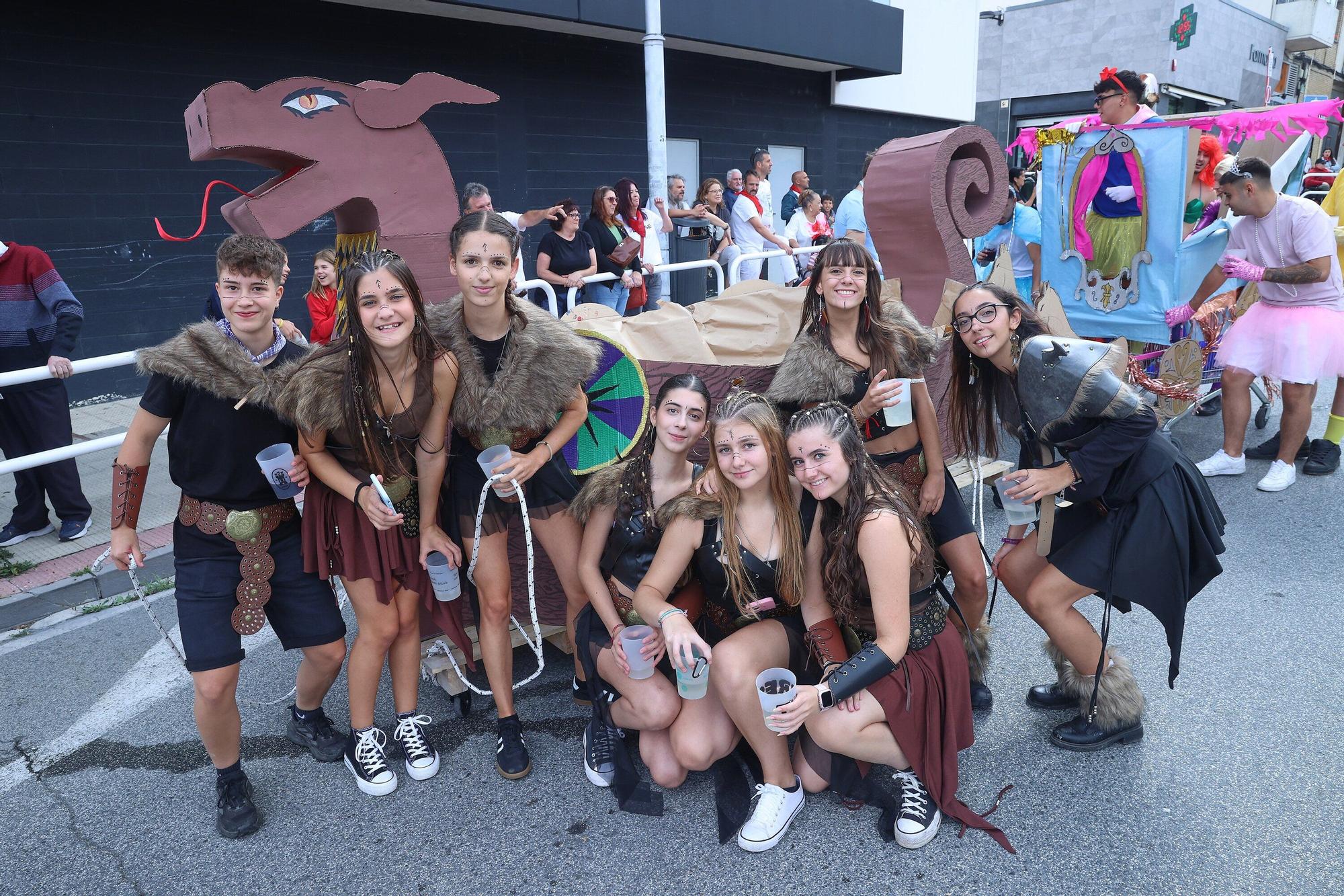 Concurso de disfraces y carrozas en fiestas de Noáin
