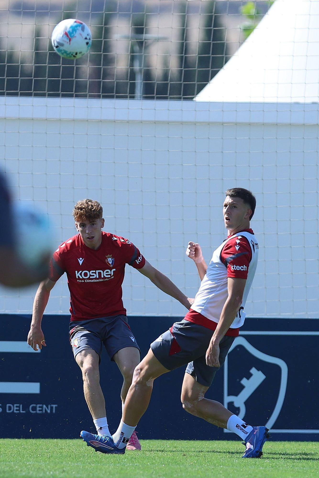 Fotos del entrenamiento de Osasuna (23/08/2025)