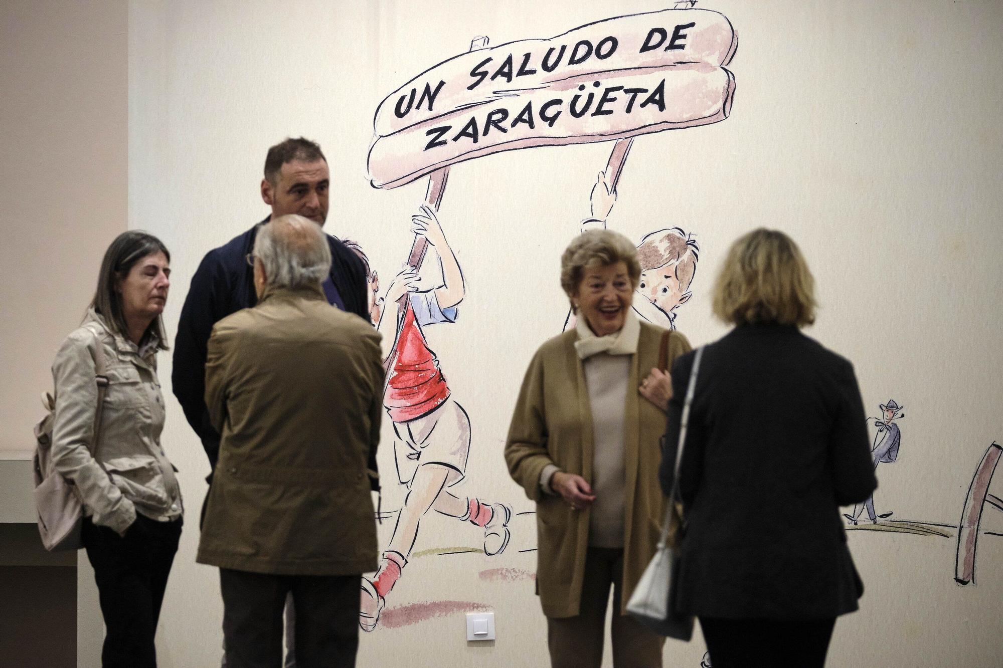 Fotos de la exposición temporal del Museo de Navarra 'Mariano Zaragüeta'
