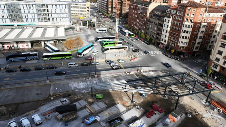 La Termibus provisional no estará operativa hasta después de navidades