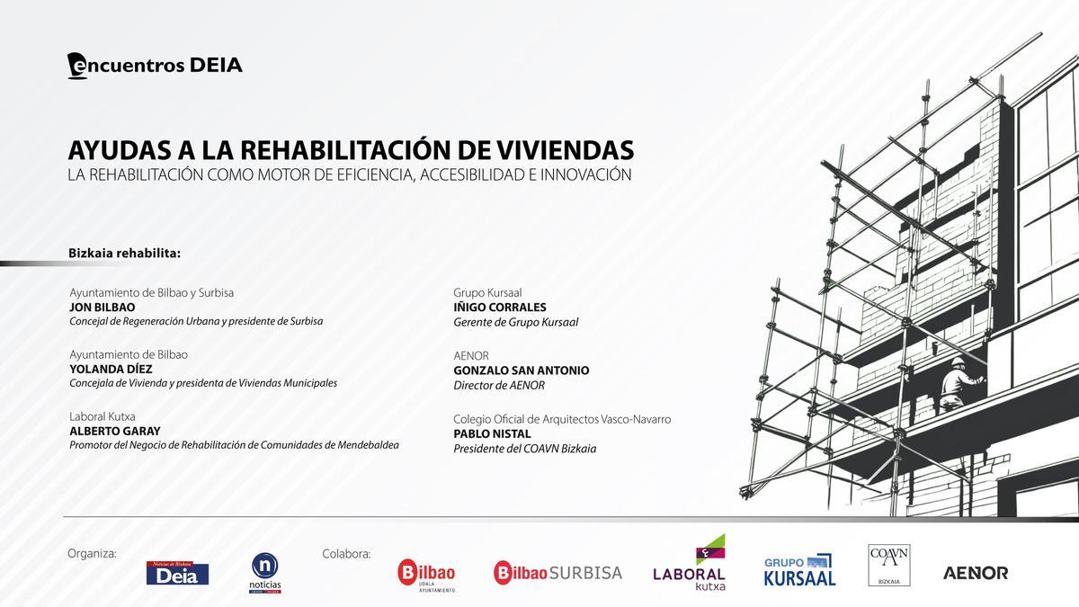Encuentros Deia: Ayudas a la rehabilitación de vivienda