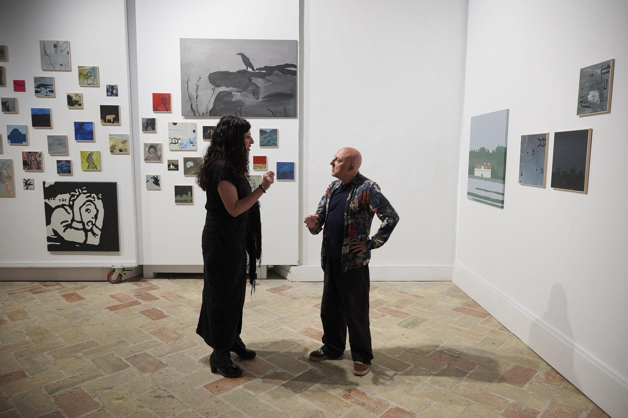 Presentación de la exposición 'Futuro Cancelado', con Greta Alfaro, Edu López y Txuspo Poyo