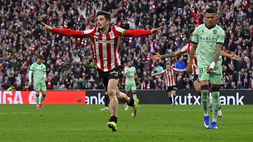 Tarde tranquila... a medias para el Athletic ante el Levante