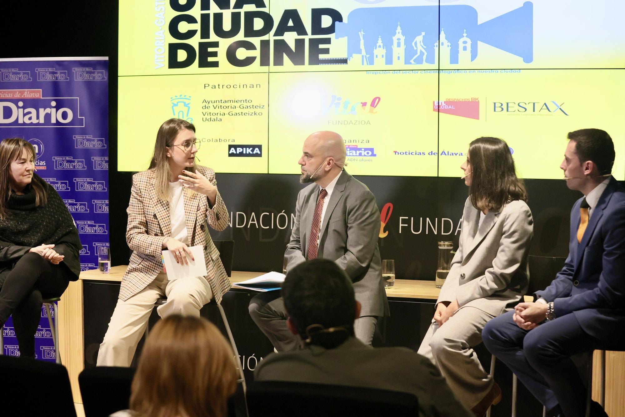En imágenes: DNA organiza el encuentro 'Vitoria, ciudad de cine'