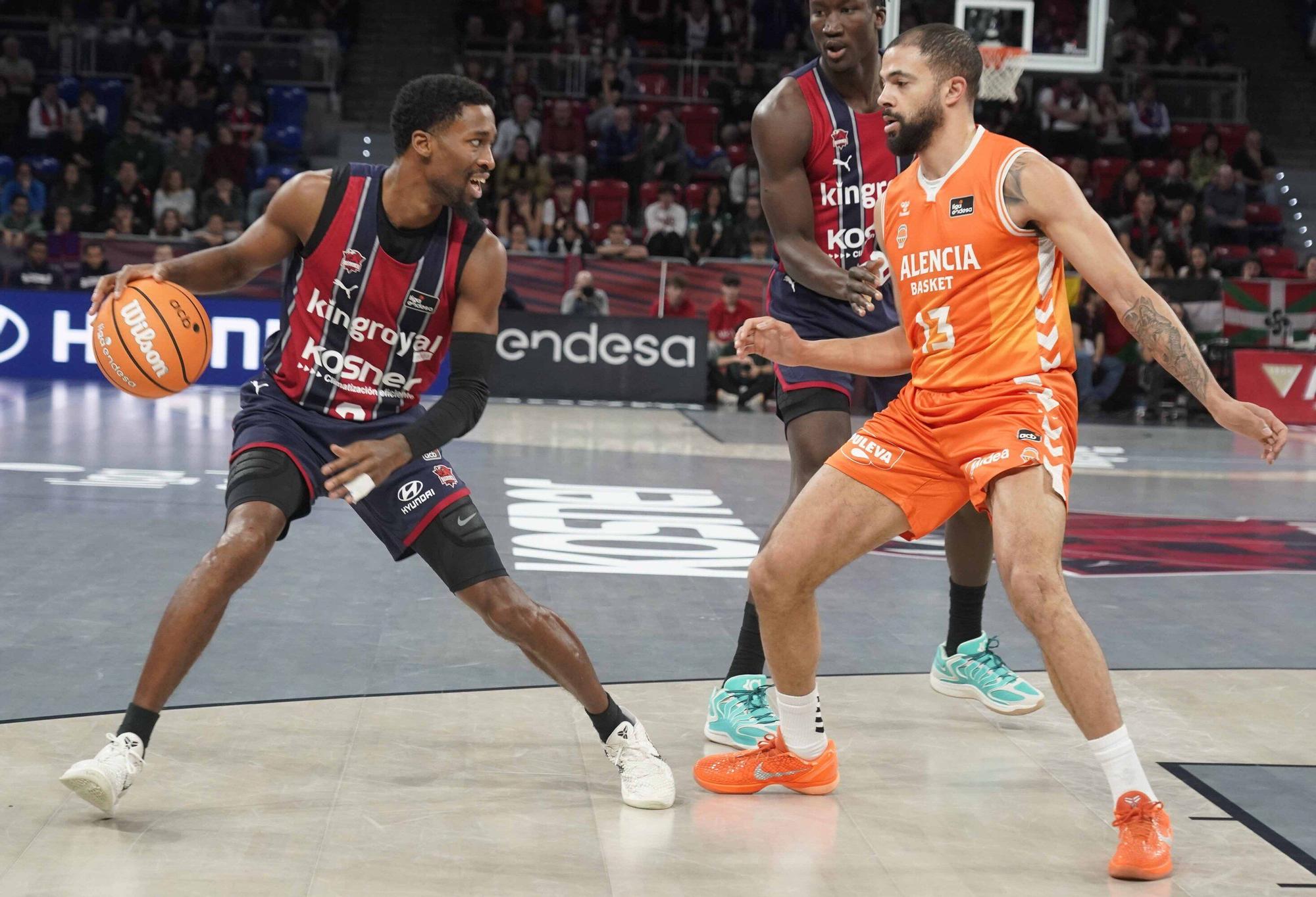 En imágenes: Derrota del Baskonia ante el Valencia Basket