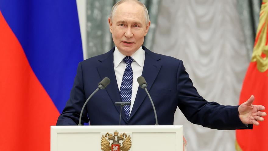 Putin acusa a Occidente de suministrar 