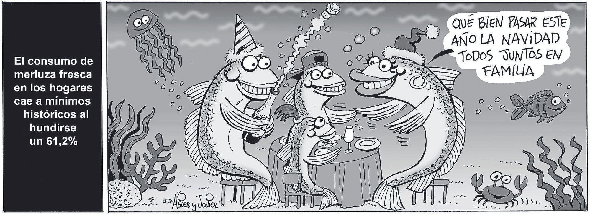 La tira de Asier y Javier 14/12/2025