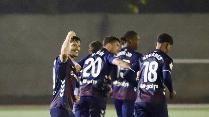 El Eibar cumple con apuros en la Copa del Rey (2-4)