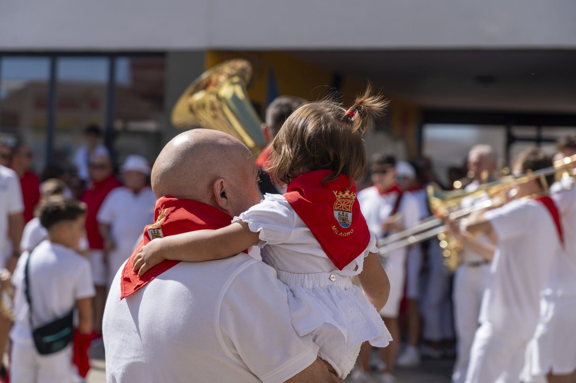 Fotos del cohete de fiestas de Milagro 2025