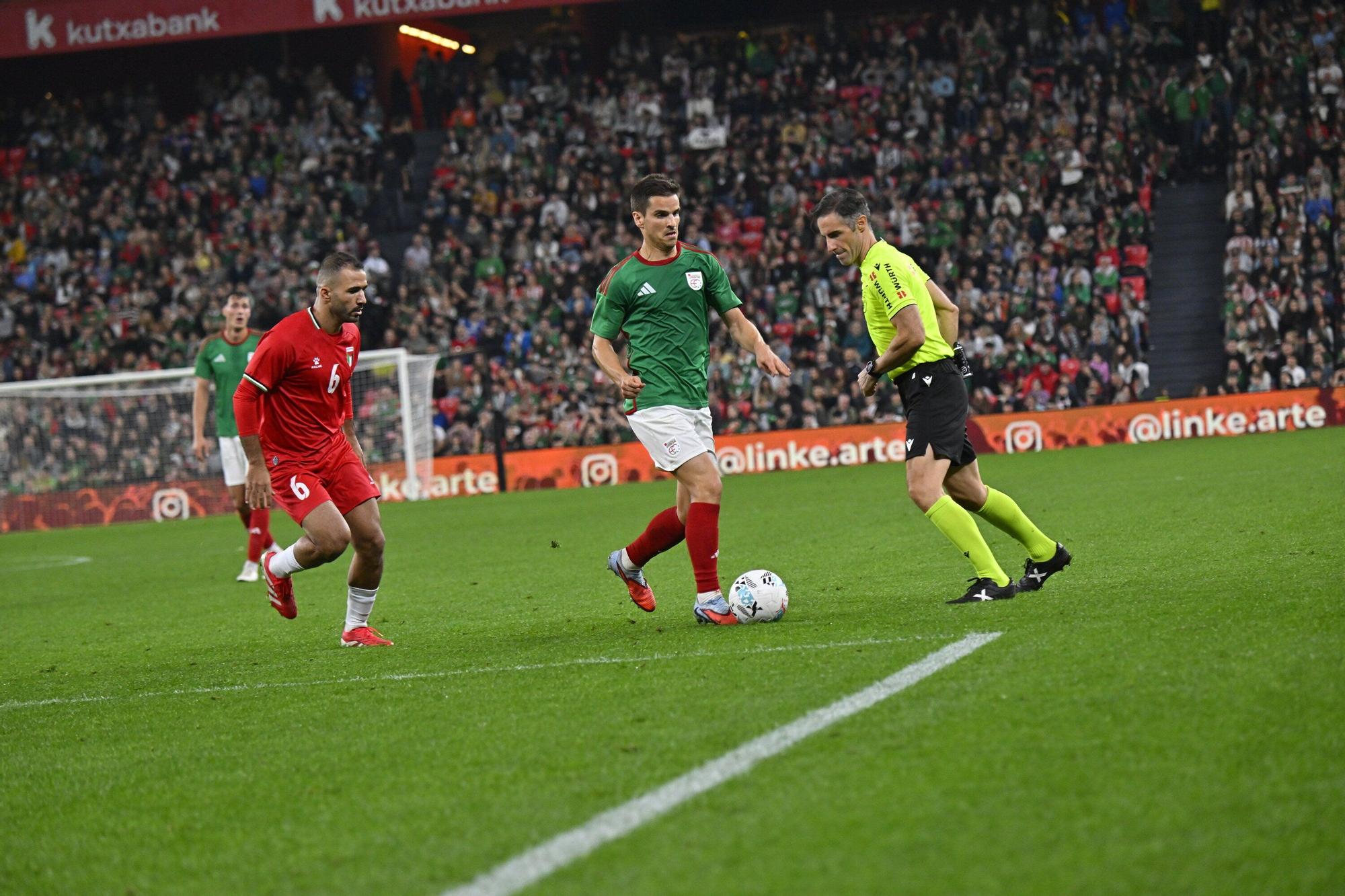 Las imágenes del Euskal Selekzioa - Palestina