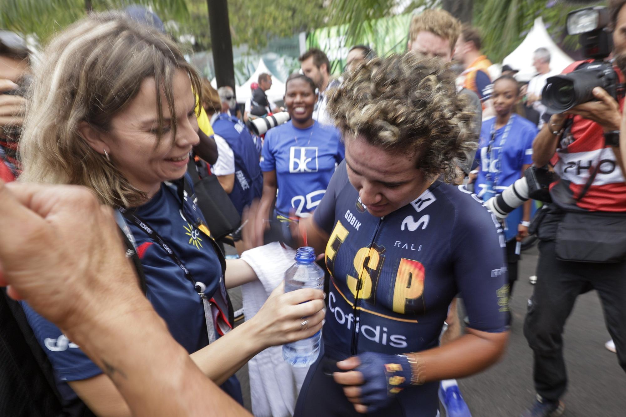 Álbum de fotos de Paula Ortiz campeona del mundo de ciclismo júnior