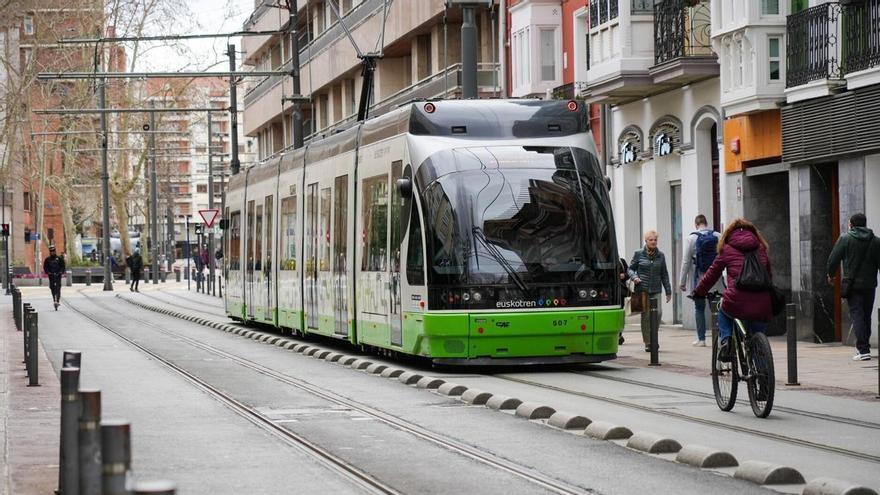 Los tranvías de Vitoria permitieron 244.816 desplazamientos en las fiestas de La Blanca