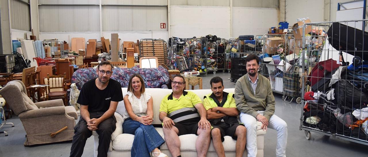 Emaús en Urnieta: un año de compromiso medioambiental y social