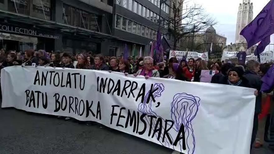 Bilbao toma las calles por el 8-M