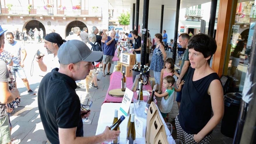 Gran ambiente en el Día del Vino de Navarra celebrado en Elizondo