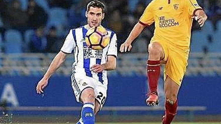 El Sevilla solo ganó siete de los 58 partidos de Liga en Donostia
