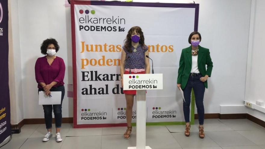Elkarrekin Podemos IU registrará mociones para pedir servicios de atención a personas sin hogar