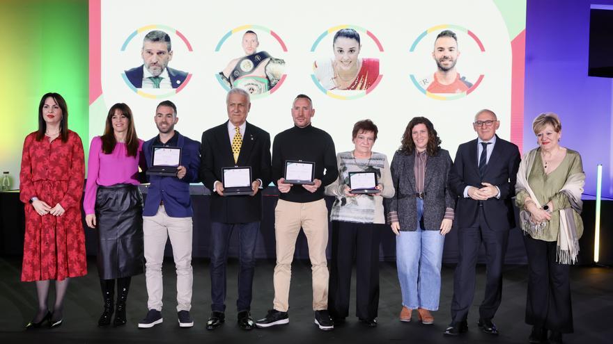Los mejores deportistas alaveses del 2025, galardonados en el Europa