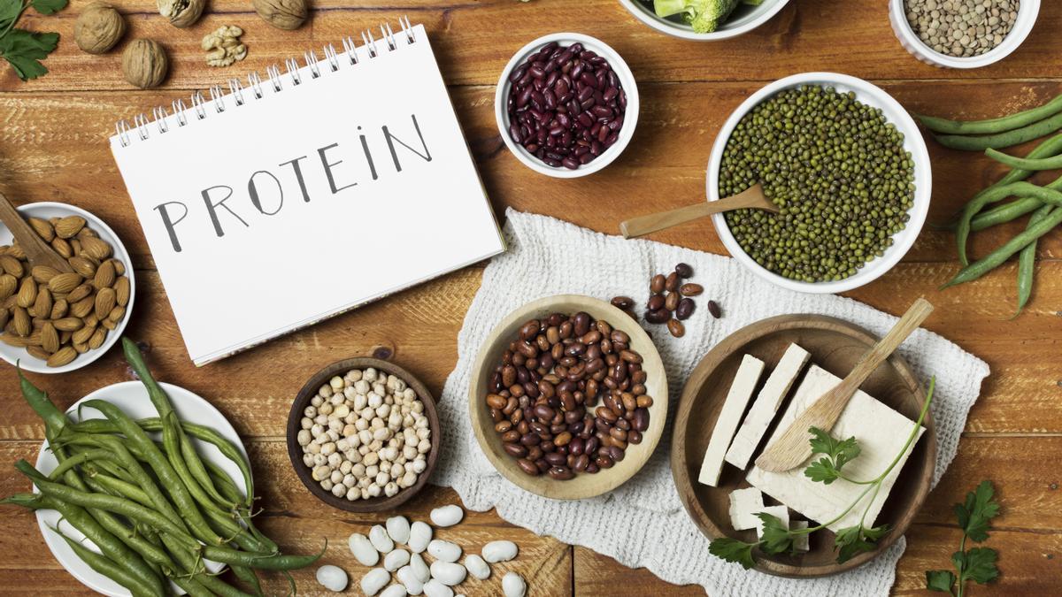 Proteínas vegetales.