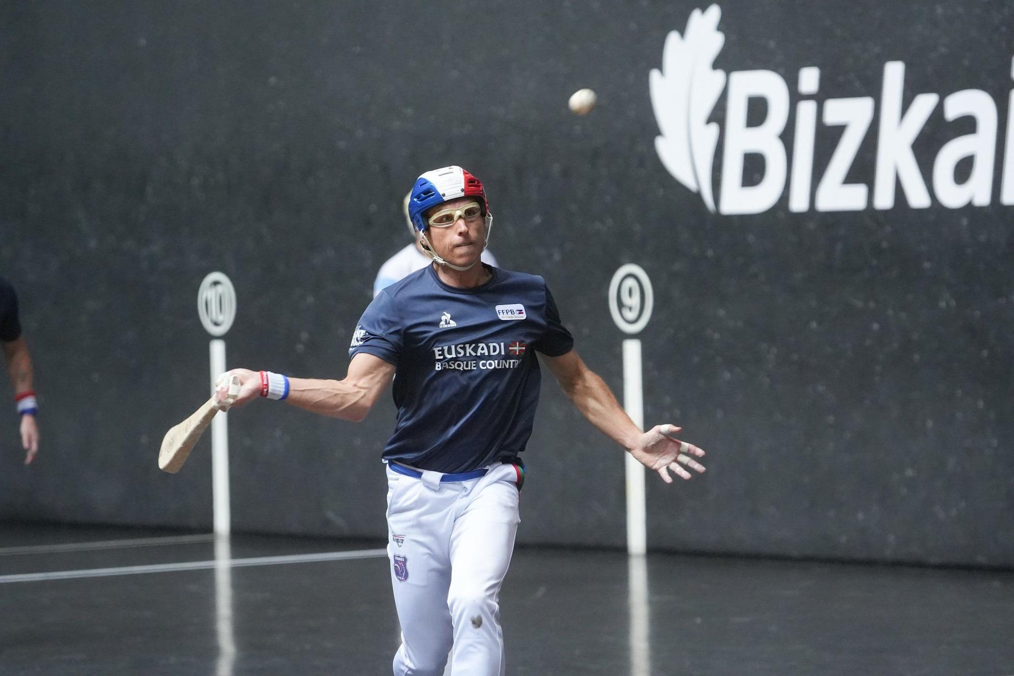 Necol y Brefel sufren en el segundo joko para derrotar a Maldonado-Firpo (Argentina) en la semifinal de pala corta de la Liga de Naciones