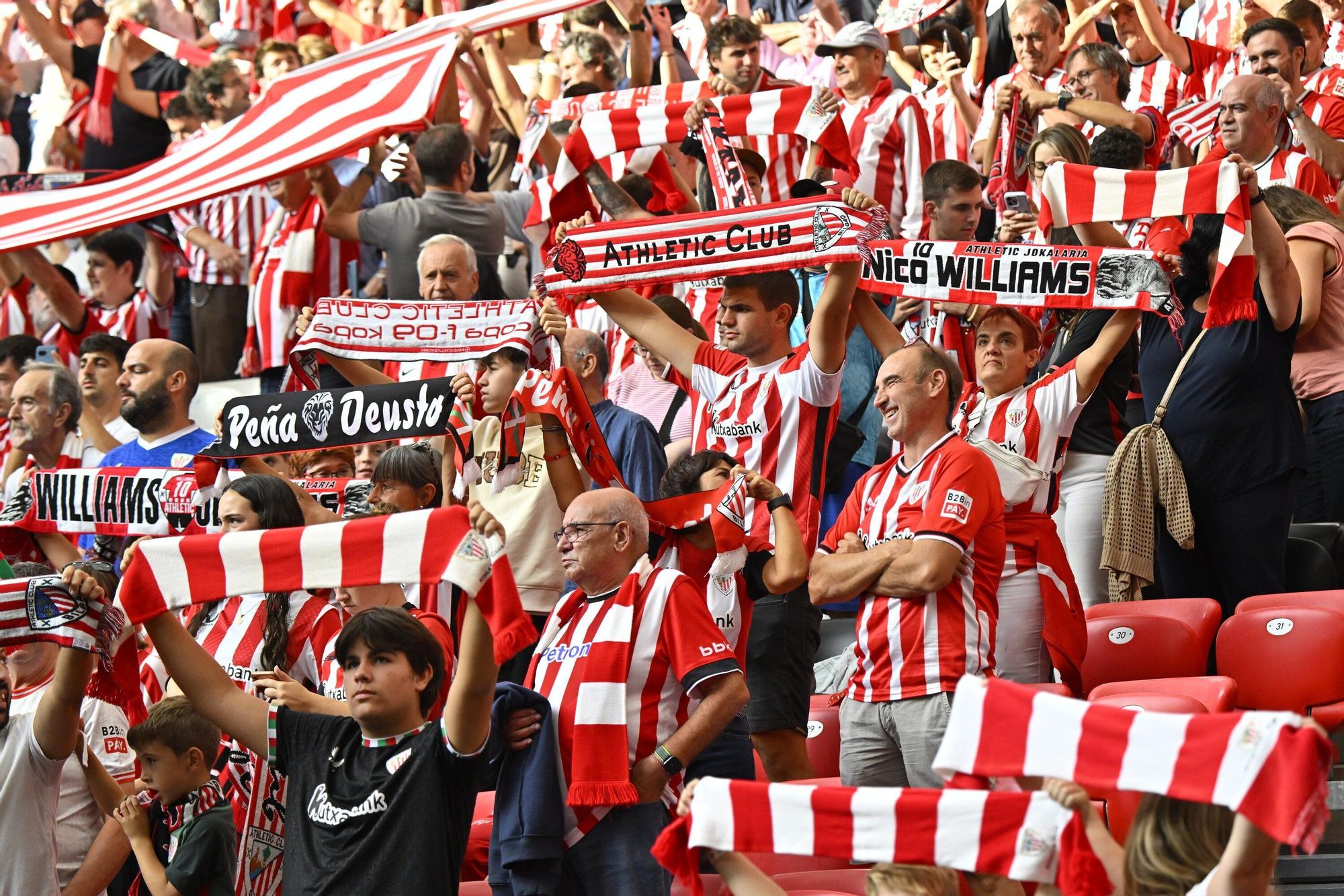 En imágenes: ¿Has estado en San Mamés viendo el Athletic-Alavés? Búscate en nuestra galería