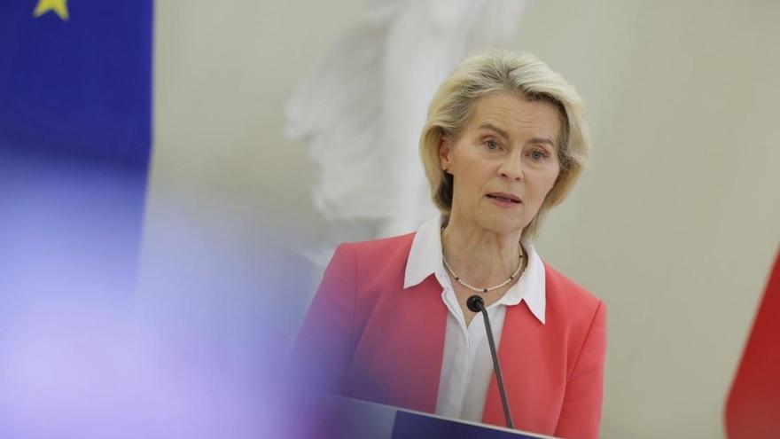 Von der Leyen avisa de que la incursión de drones en los bálticos puede extenderse "al resto de Europa"