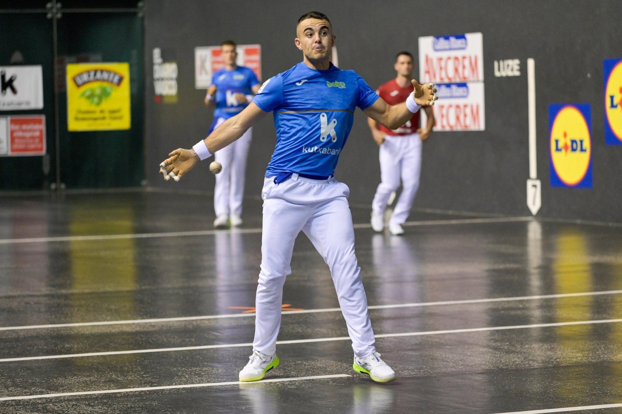 Larrazabal-Mariezkurrena II superan a Laso-Albisu en la tercera jornada del Campeonato de Parejas.