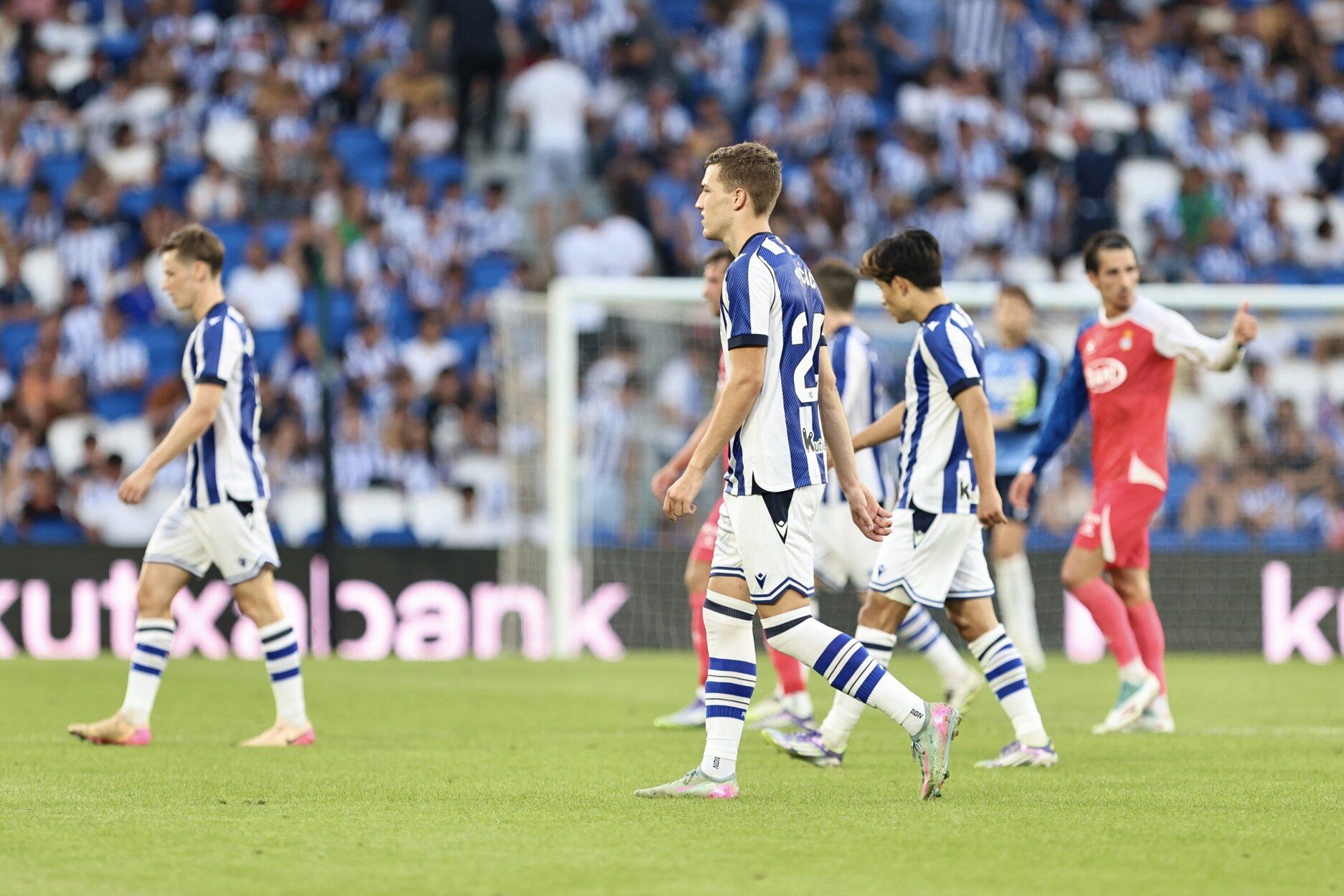[Fotos] Partido loco en Anoeta de la Real Sociedad y el Espanyol