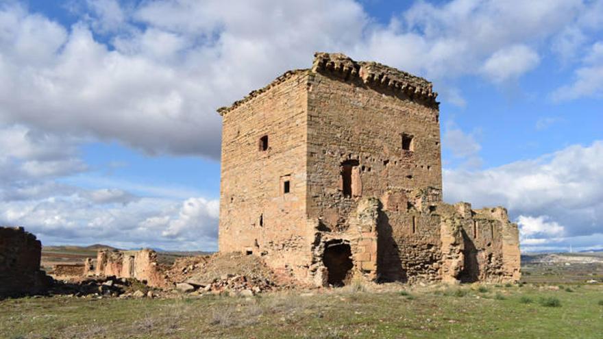 Imagen del estado de la Torre de Rada en la actualidad.