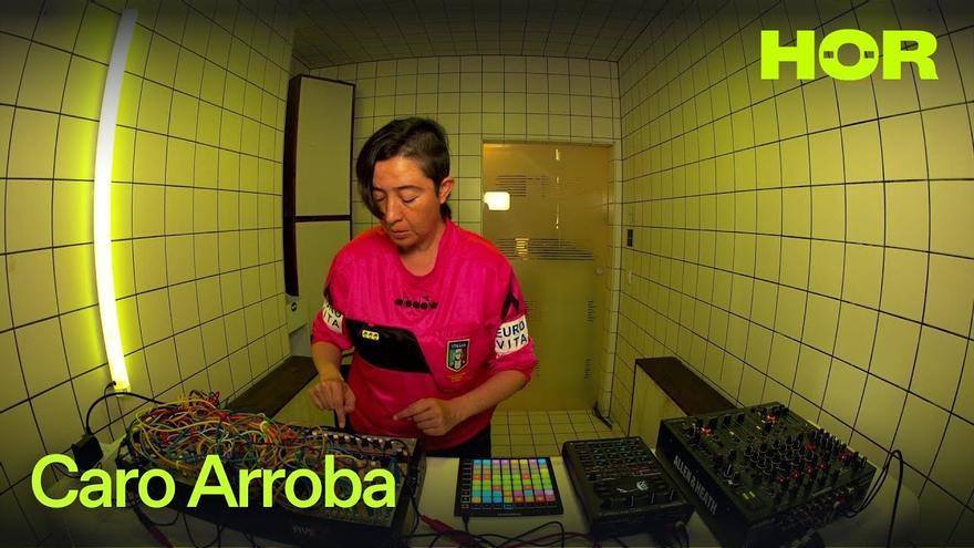 La DJ y productora Caro Arroba, este viernes 22 de mayo en Laba